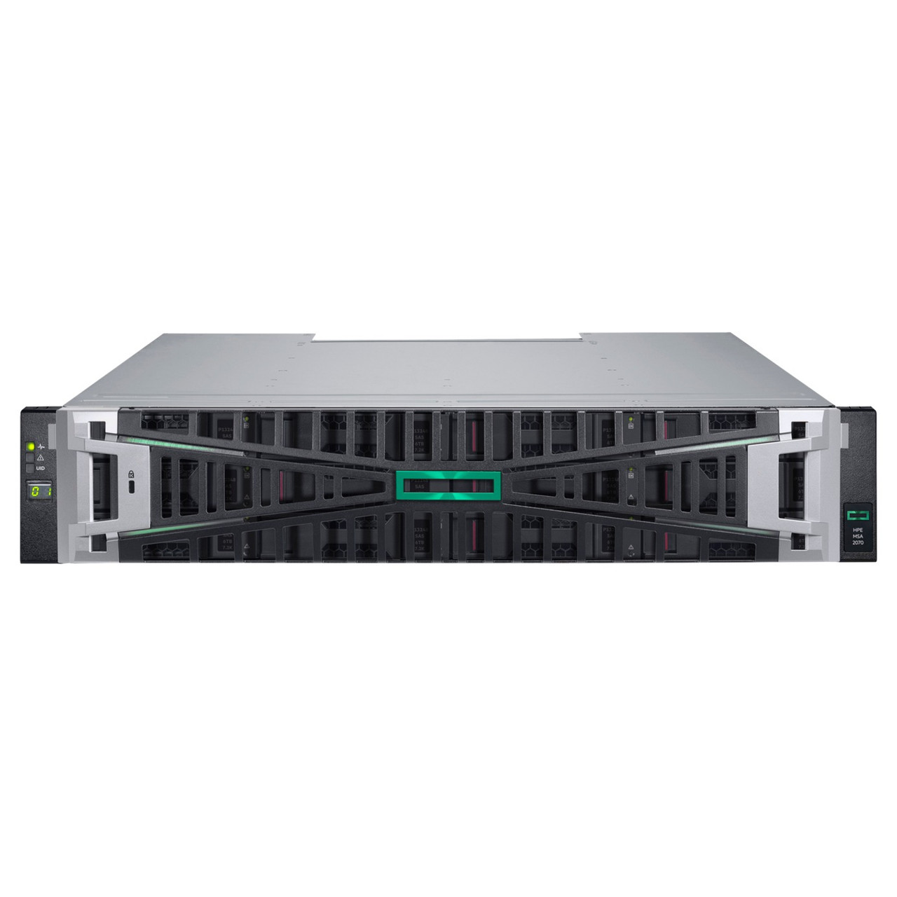Hewlett Packard Enterprise HPE MSA 2070 SFF SAS 12x3.84T Array Hewlett Packard Enterprise — view 2
