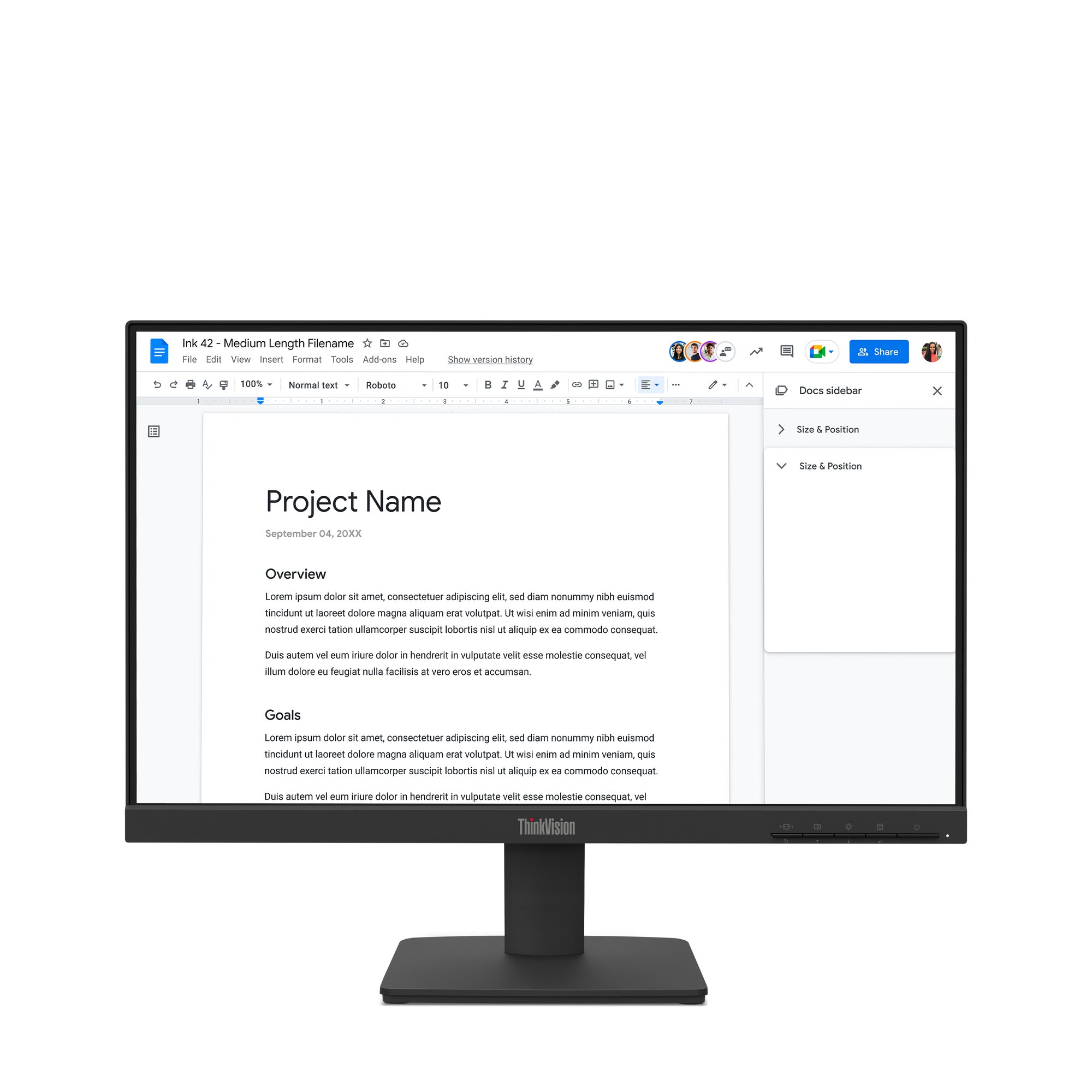 LENOVO S22-4E 21.5IN FHD (VGA+HDMI) 3YR LENOVO — view 2