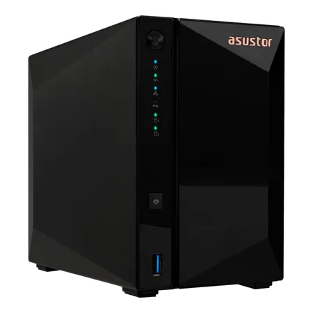ASUSTOR 2 bay NAS Realtek RTD1619B Quad-Core ASUSTOR — view 2