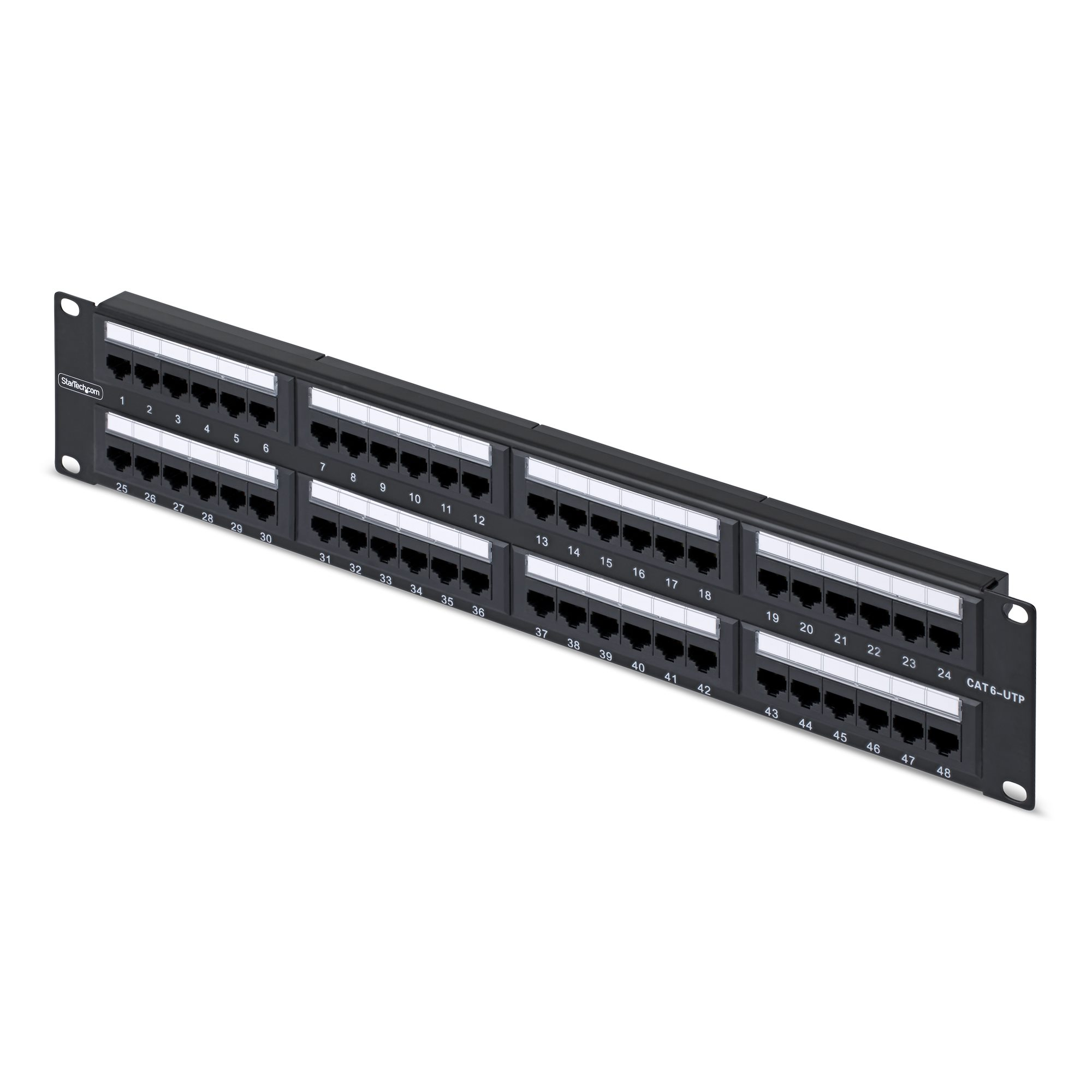 StarTech.com 48-Port 2U Rackmount Cat6 Patch Panel StarTech.com — view 2