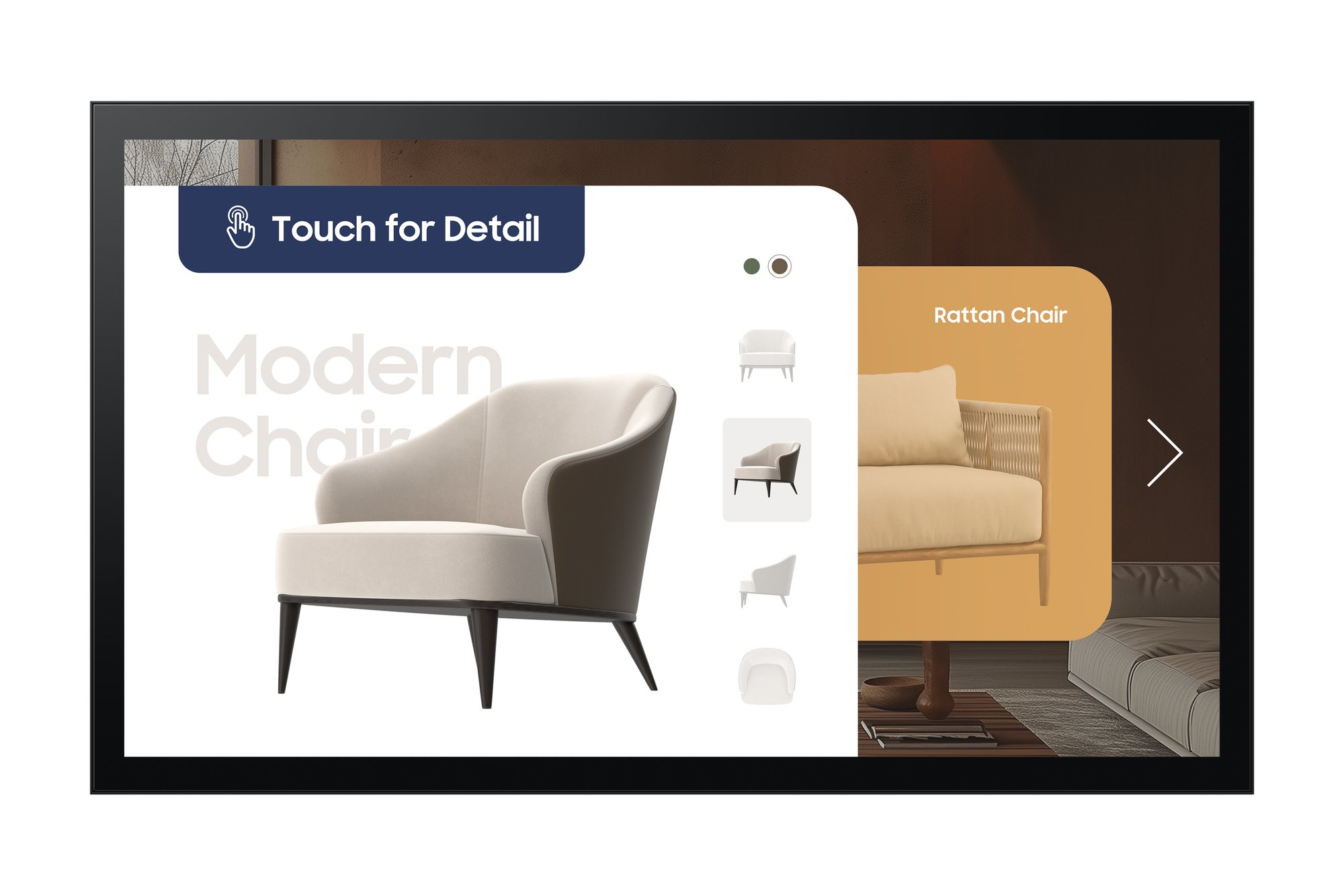 SAMSUNG 32in QMC-T INTERACTIVE DISPLAY SAMSUNG — view 2