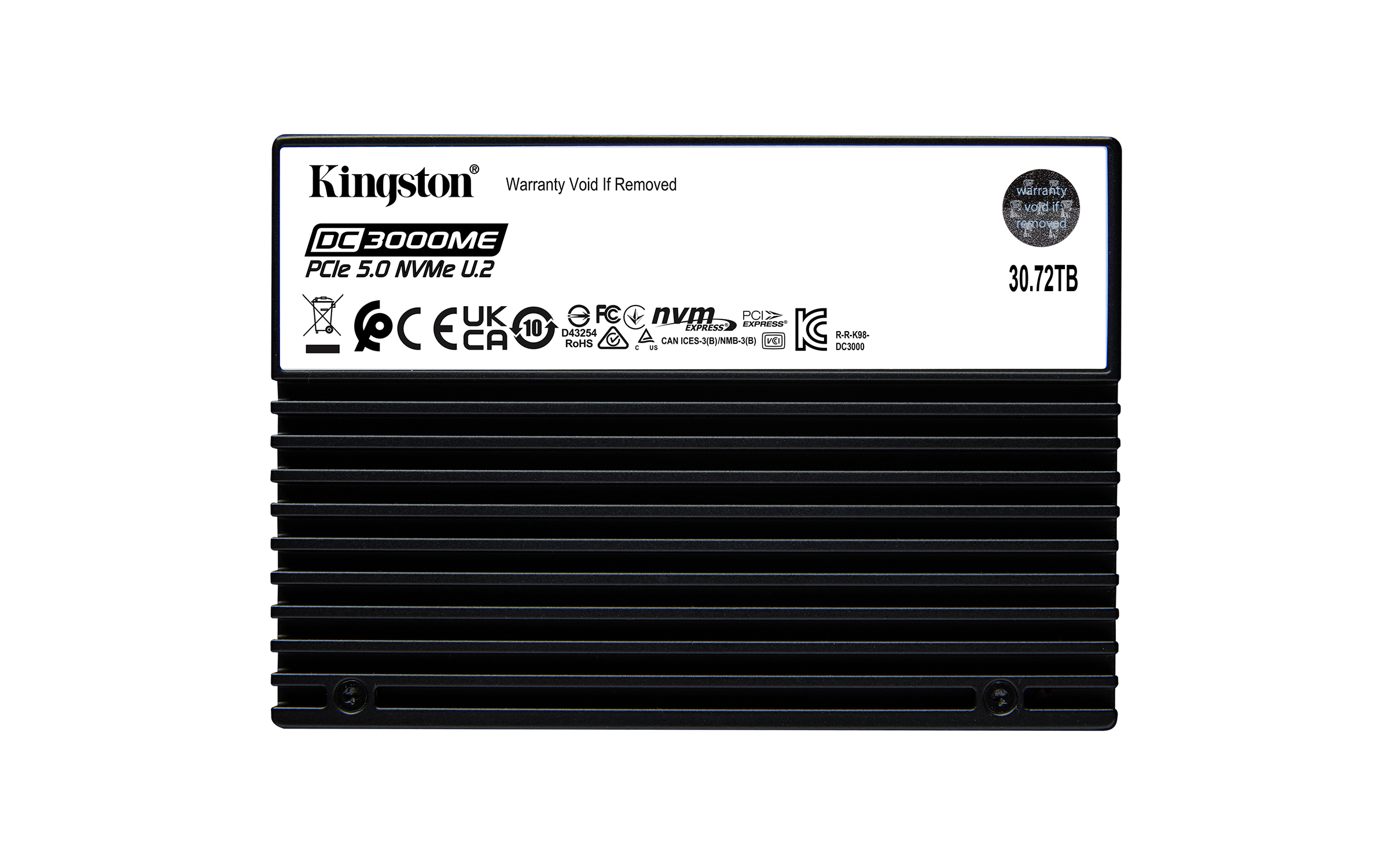 KINGSTON 30.72TB DC3000ME U.2 PCIe 5.0 NVMe TCG O KINGSTON — view 2