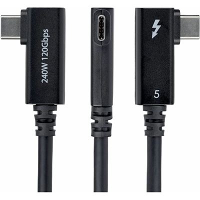 0.8m Right Angle Thunderbolt 5 Cable StarTech.com — view 2