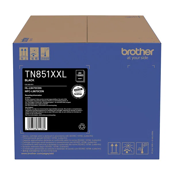 TN851XXLBK BLK XXL CART Brother — view 2