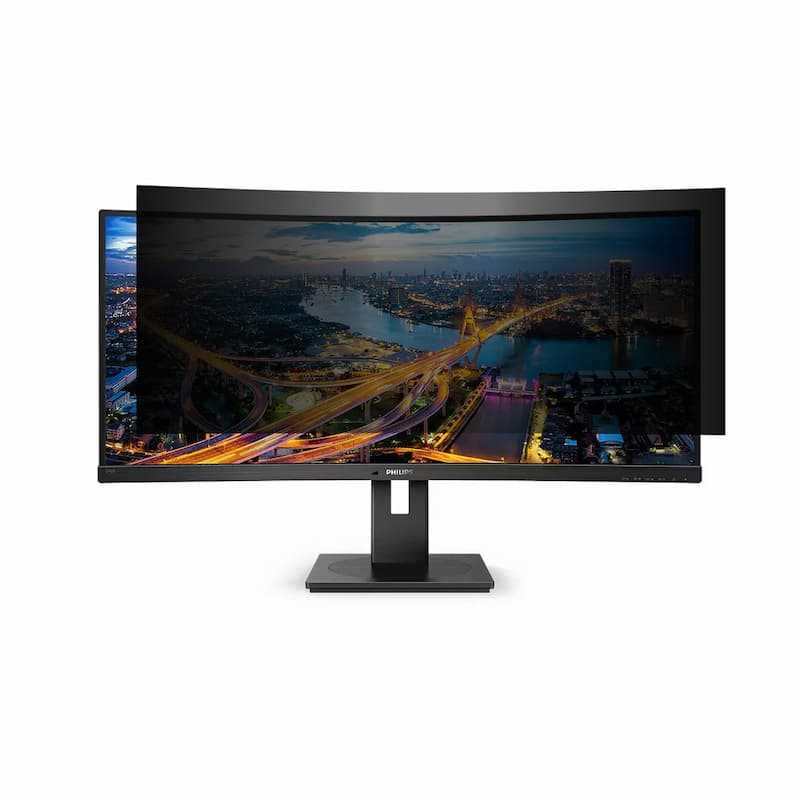 4Vu Privacy Scrn 34in Curve Monitor 219 Targus — view 2