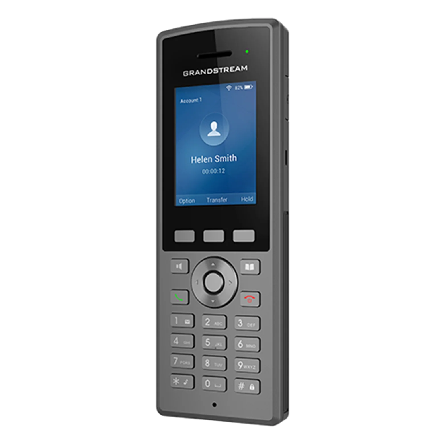 WP825 Portable Rugged WiFi IP Phone Grandstream Networks — view 1