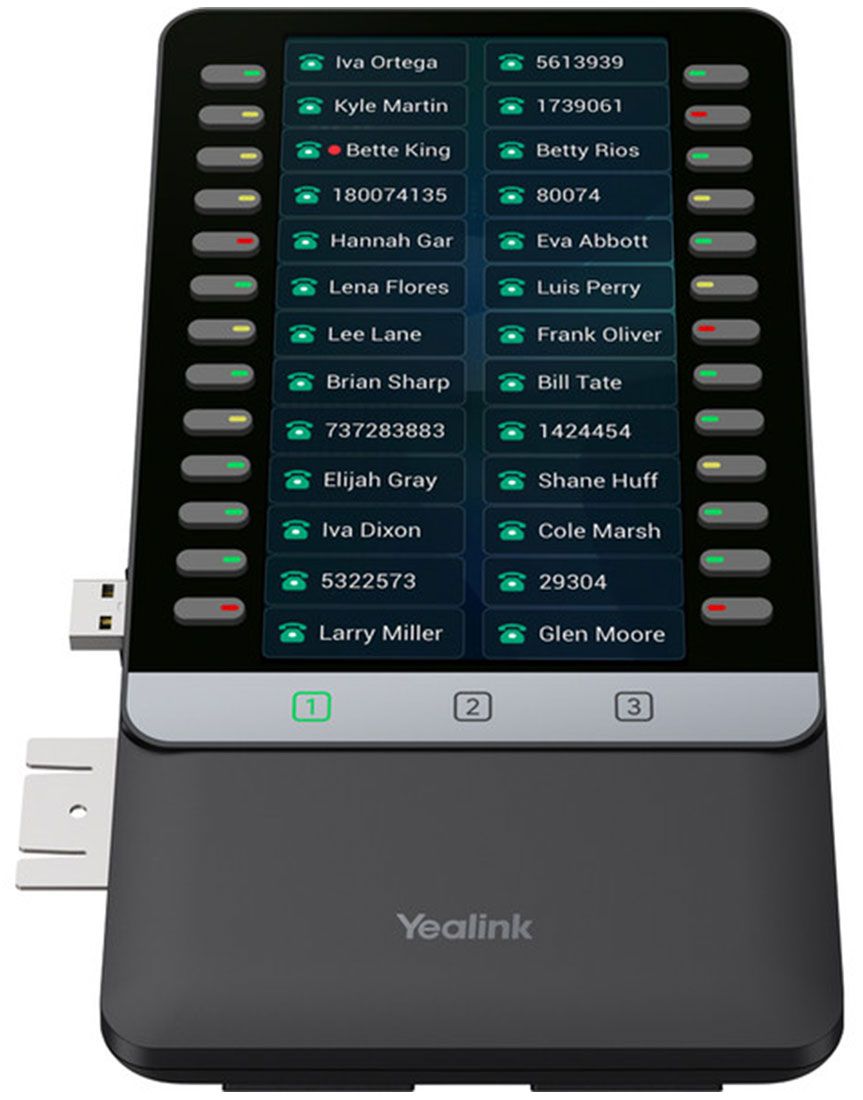 EXP55 Colour Screen Expansion Module for T7/T8 Series Yealink — view 2