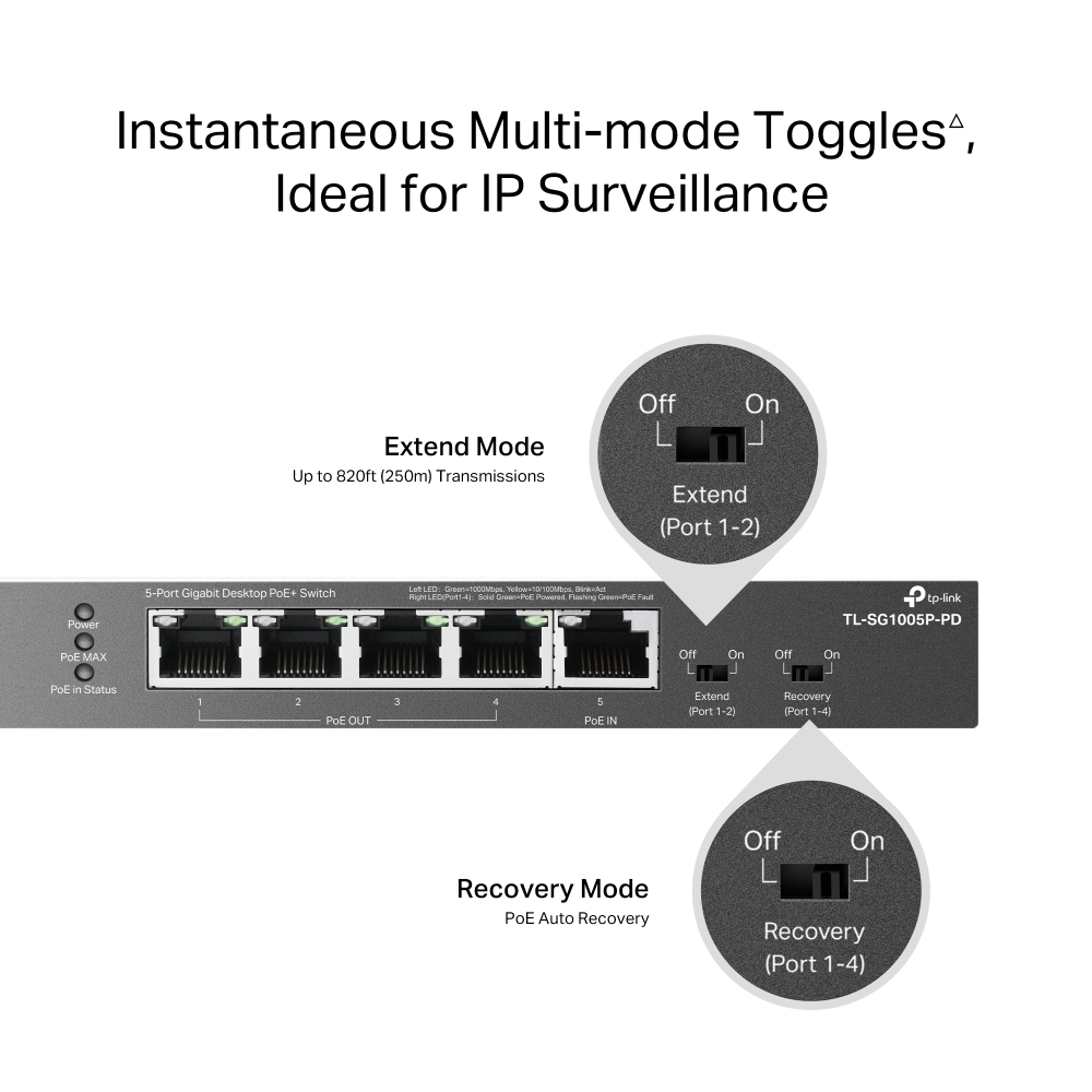 TP-Link TL-SG1005P-PD TP-Link — view 5