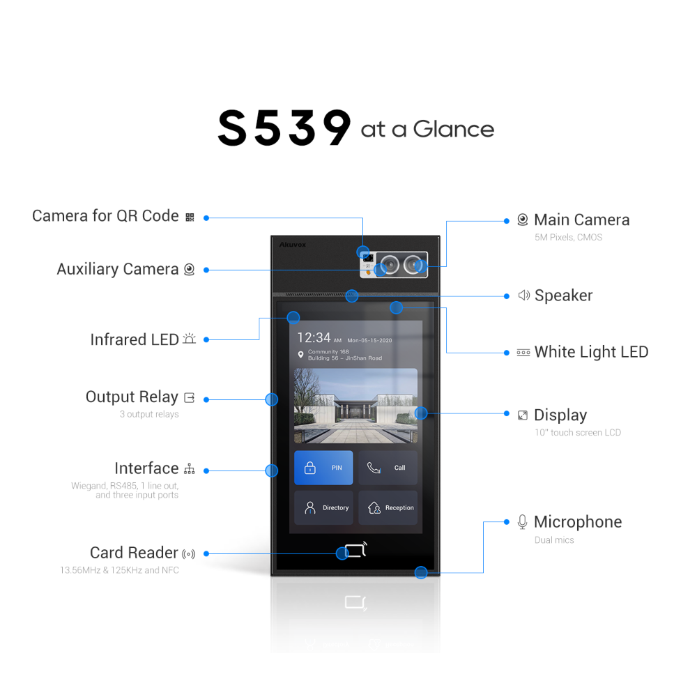 Akuvox S539 Akuvox — view 3