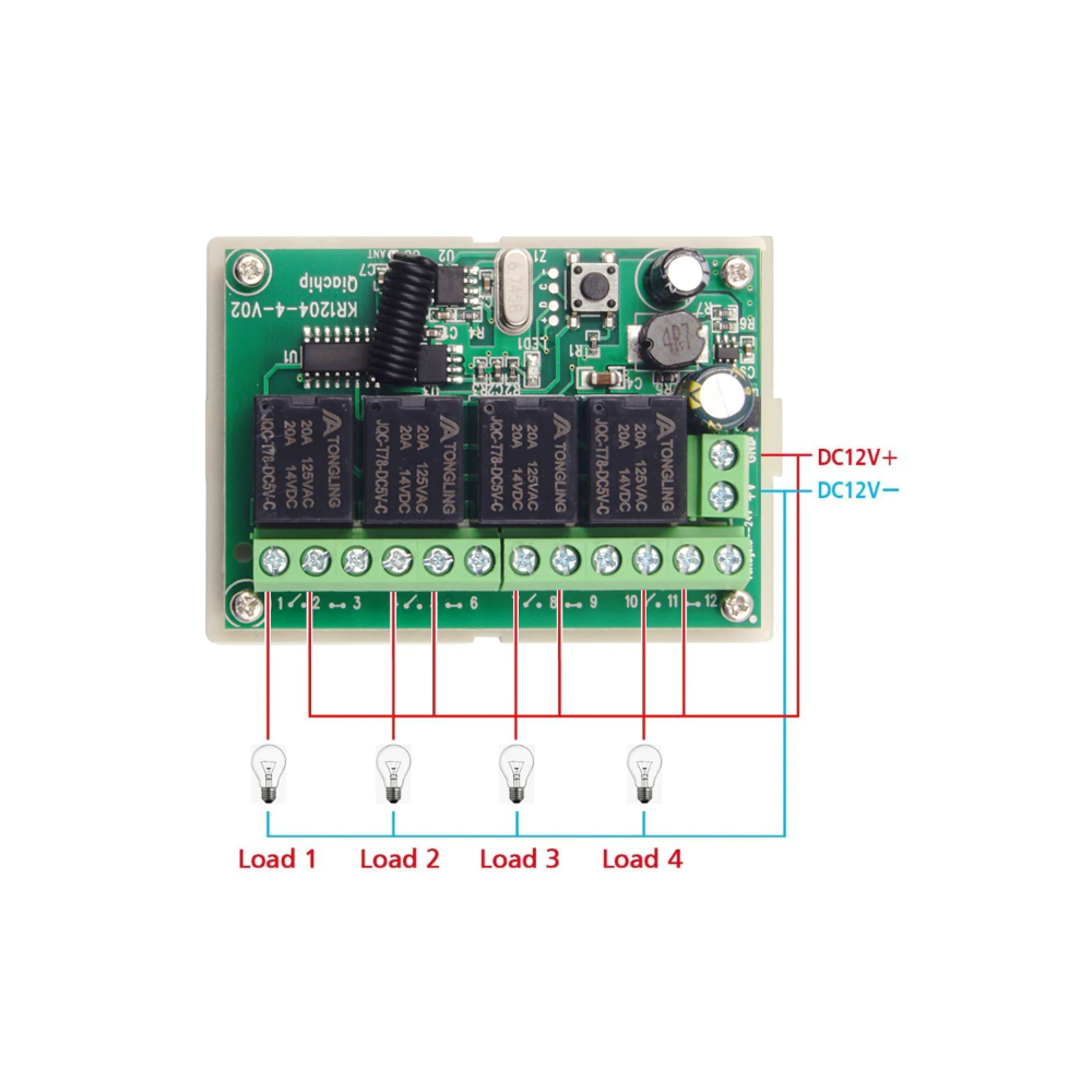 iSecure ICL-DC-4CH-Relay iSecure — view 3