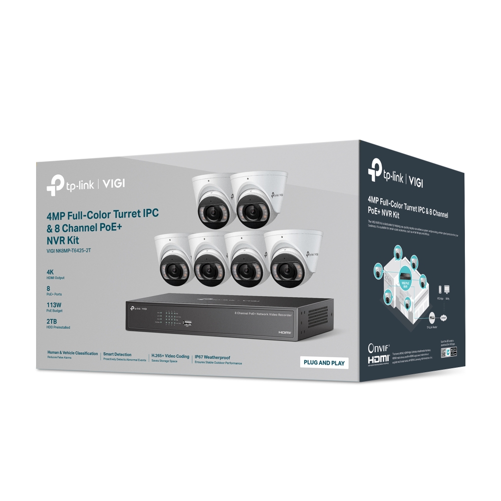 TP-Link VIGI NK8MP-T6425-2T TP-Link — view 2