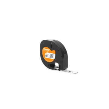 DYMO Genuine LetraTag Iron-On Labeller Tape. 19mm Black on Dymo — view 2