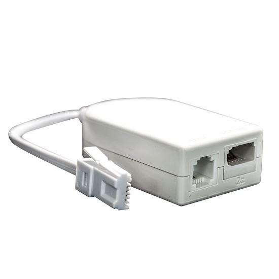 DYNAMIX ADSL2+ Telephone Splitter and In-line Filter. BULK Dynamix — view 2