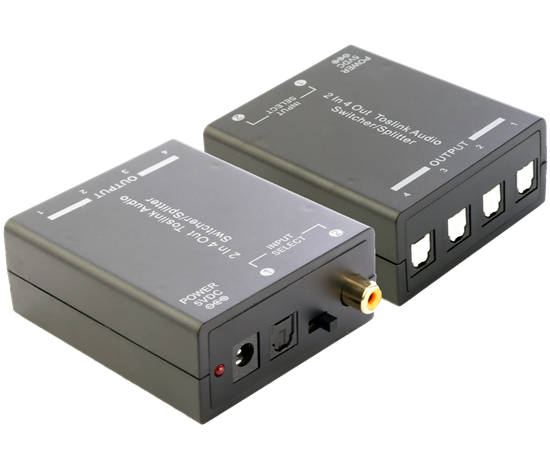 ARCO 1x4 Optical Audio Splitter. Split & Distribute a Single Digital Arco — view 2