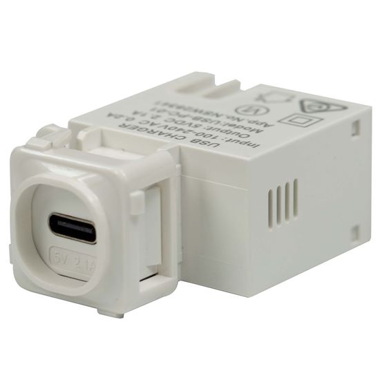 DYNAMIX USB-C 2.1A Keystone Charging Mech. Dynamix — view 2