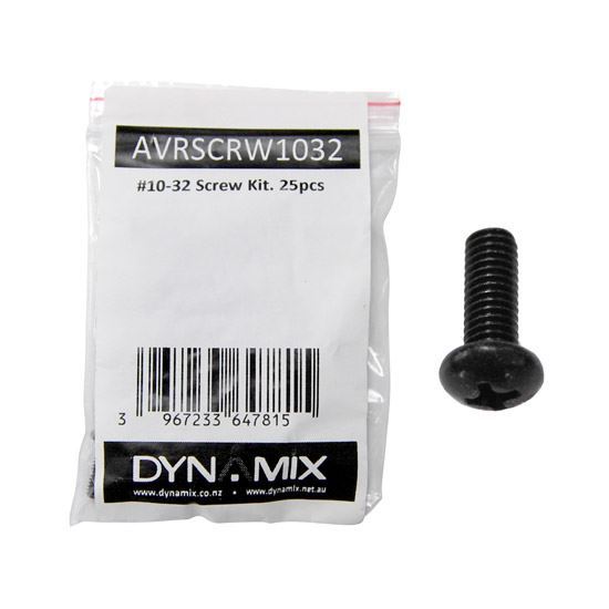 DYNAMIX AV Rack #10-32 screw kits. 25 set/bag Dynamix — view 2