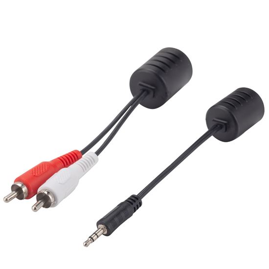 DYNAMIX Stereo 3.5mm Connector to RJ45 Adapter & 2x RCA Connectors to Dynamix — view 2