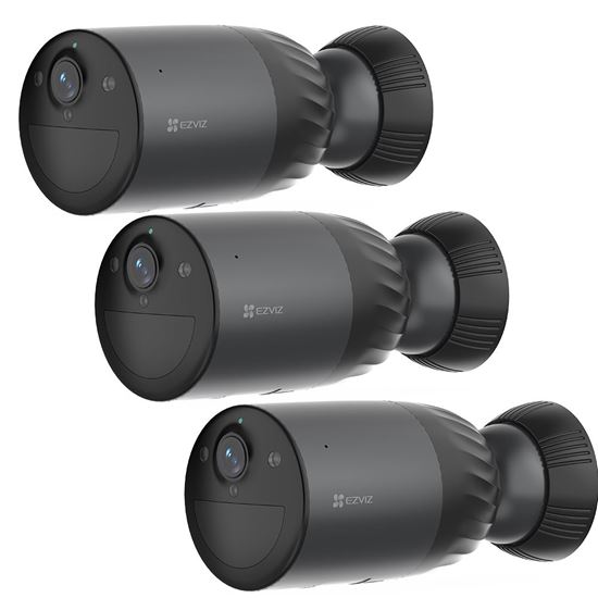 EZVIZ 8MP (4K) 3-Pack BC1C Outdoor IP65 Security Camera Bundle. Ezviz — view 2