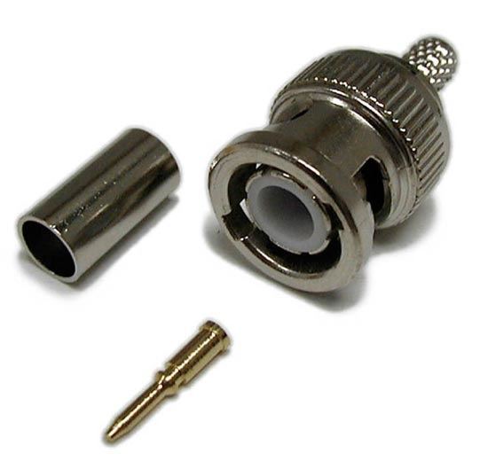 DYNAMIX 3 pcs RG58, 50ohm, BNC Connector Crimp Type Dynamix — view 2
