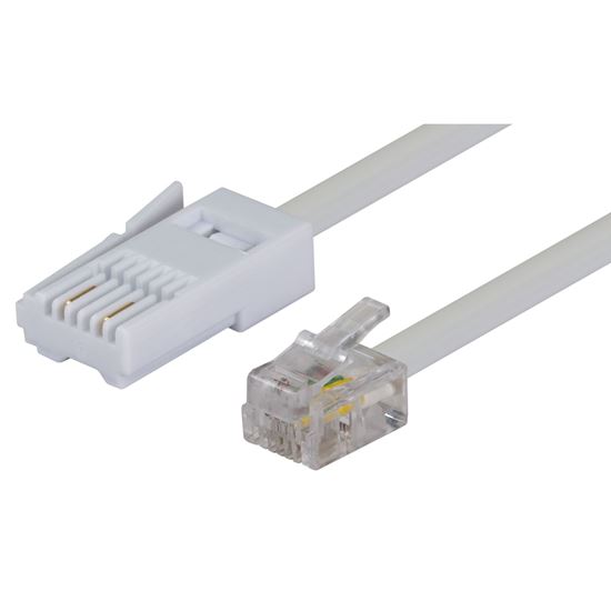 DYNAMIX 2m BT to RJ11 Cable (For Modem to Phone Line Connection) Dynamix — view 2