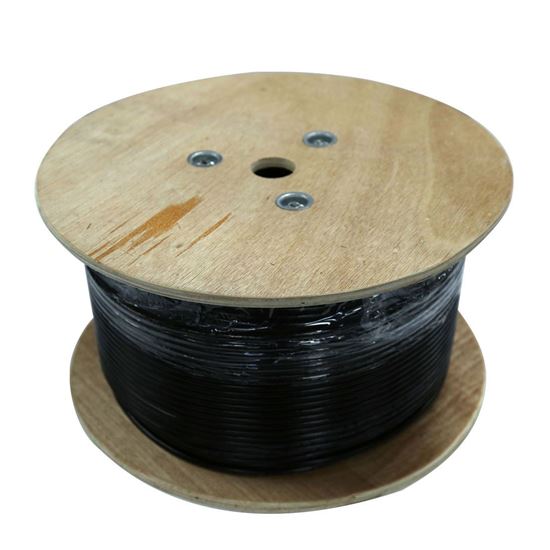 DYNAMIX 305m Cat6 Black SOLID GEL Filled Outdoor cable. 23AWGx4P, Dynamix — view 2