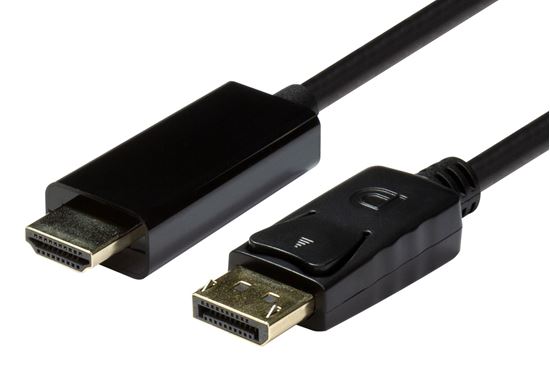 DYNAMIX 1m DisplayPort 1.2 to HDMI 1.4 Monitor cable. Max Dynamix — view 2