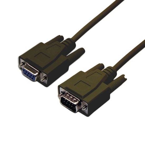 DYNAMIX 2m DB9 Male/Female Straight Through Extension Cable. Dynamix — view 2