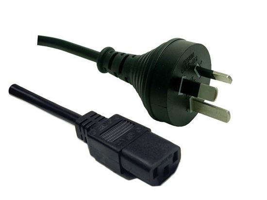 DYNAMIX 4M 3-Pin Plug to IEC C13 Female Plug 10A, SAA Approved Power Dynamix — view 2