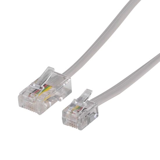 DYNAMIX 3m RJ12 to RJ45 Cable - 4C All pins connected crossed, Dynamix — view 1