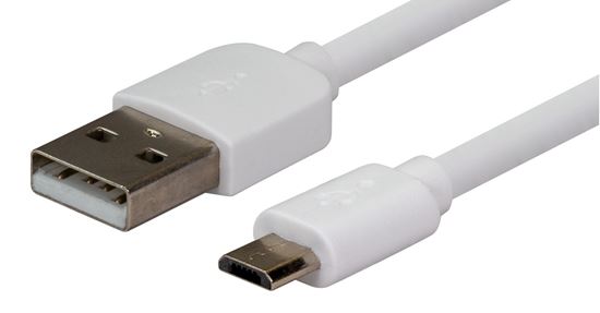 DYNAMIX 2m USB 2.0 Micro-B Male to USB-A Male Connectors. Dynamix — view 2