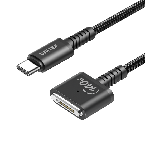 UNITEK 2M 140W USB-C to MagSafe 3 Charging Cable for MacBook. Unitek — view 2