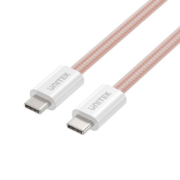 1M USB-C To USB-C Magnetic Cable. Supports 100W PD Fast Charging. Tangle-Free UNITEK — view 2