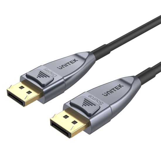 UNITEK 20M Ultrapro DisplayPort 1.4 Active Optical Cable. Unitek — view 2