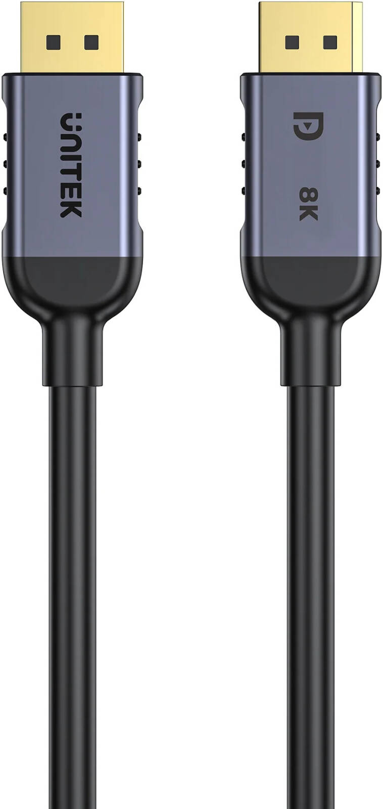 UNITEK 3m 8K DisplayPort V1.4 (UHD) Cable. Max Res 8K@60Hz. Unitek — view 2