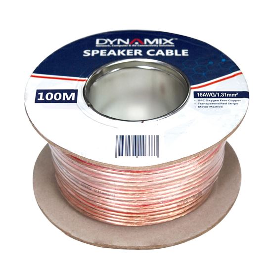 DYNAMIX 100m 16AWG/1.31mm Speaker Cable, OFC 25/025BCx2C, Dynamix — view 2