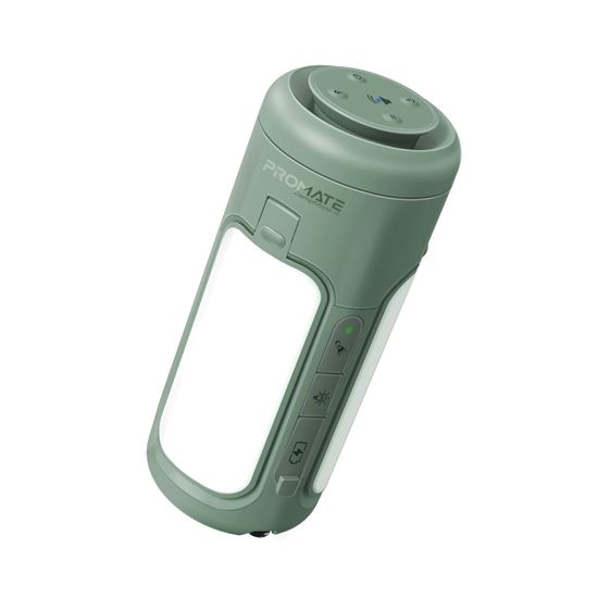 PROMATE 4-in-1 Portable Camping Kit with LED Light, 6000mAh Power Bank, promate — view 2