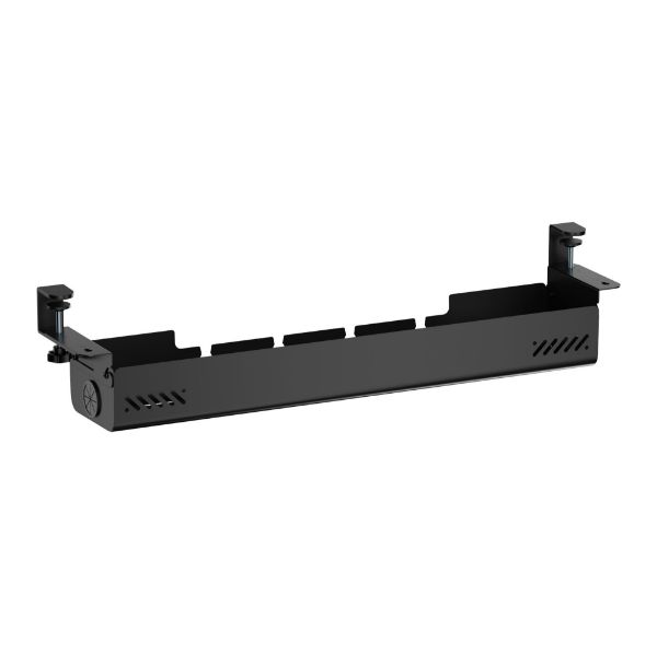 Clamp-On Under-Desk Cable Management Tray. Dims: 894×167×190mm Brateck — view 2