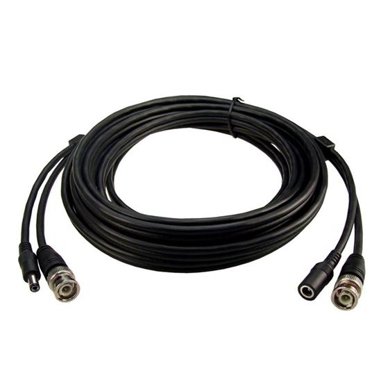 DYNAMIX 5m BNC Male to Male with 2.1mm Power Cable Male/Female. Dynamix — view 2