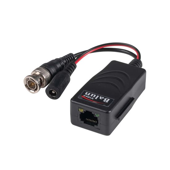 DYNAMIX CCTV Balun - Cat6/5e to BNC Convertor with power. Dynamix — view 2