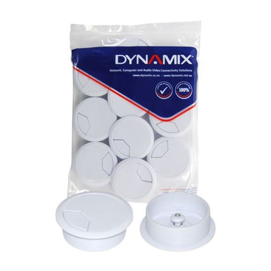 DYNAMIX 60mm Round Desk Grommet. Easily & Neatly Store your Power, Dynamix — view 2