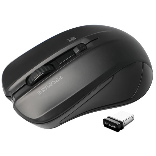 Ergonomic Wireless Mouse W/ Ambidextrous Design. 800/1200/1600Dpi 10m Working PROMATE — view 2