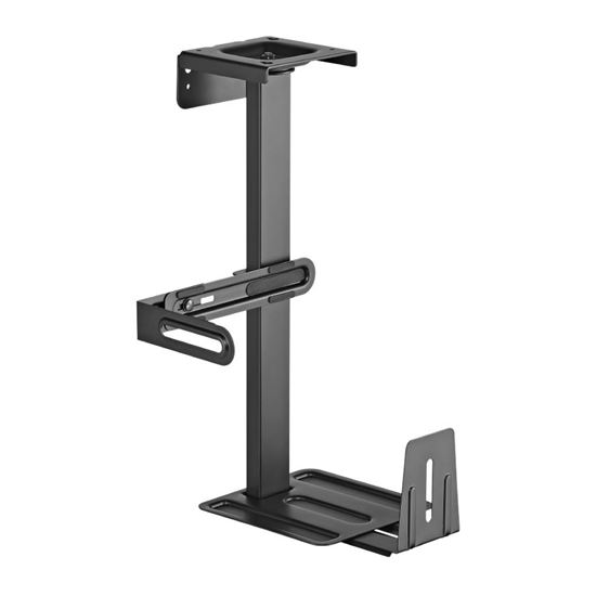 BRATECK Multifunctional Under-Desk Wall Adjustable CPU Holder. brateck — view 2