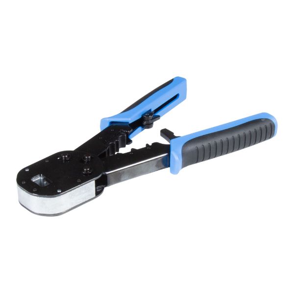 RJ-45C6SR23x Crimp Tool To Terminate Cat6/6A Solid Shielded Round Modular Plugs Dynamix — view 2