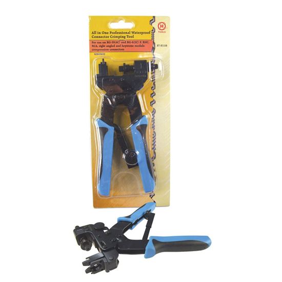 HANLONG Compression Crimp Tool for F/BNC/RCA connectors Hanlong — view 2