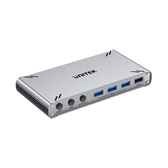 UNITEK USB-C 10Gbps HDMI Split Screen KVM Switch. Data Intercopy. Unitek — view 2