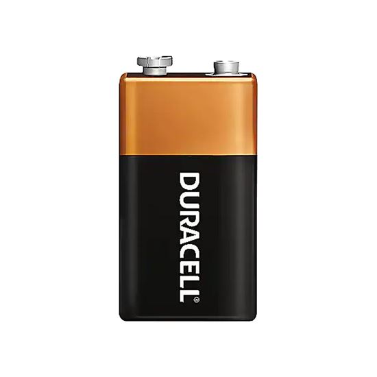 DURACELL Coppertop 9V Alkaline Battery. Box of 12 Duracell — view 2