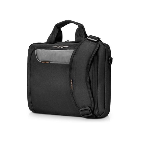 EVERKI Advance ECO Briefcase 13-14" Separate Zippered Accessory Pocket, Everki — view 2