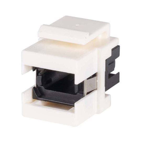 DYNAMIX MPO Fiber keystone coupler flangless Key up /Key down. Dynamix — view 2