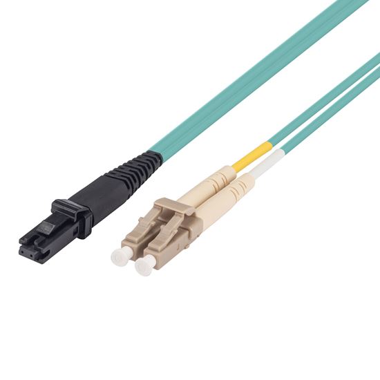 DYNAMIX 1M 50u LC/MT-RJ OM3 Fibre Lead (Duplex, Multimode) Dynamix — view 2