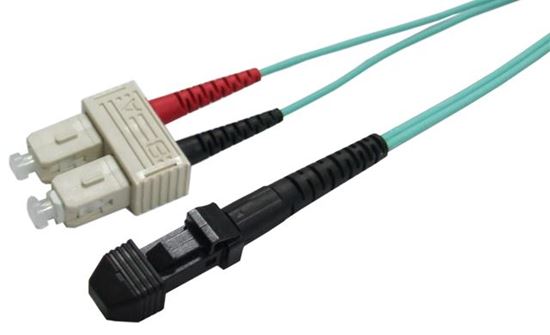 DYNAMIX 0.5M 50u MT-RJ/SC OM3 Fibre Lead (Duplex, Multimode) Dynamix — view 2